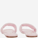 Salvatore Ferragamo Leather Sandals With Logo