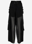 Pinko Georgette Cargo Pants