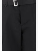 Pantaloni corti di cotone jacquemus e lino miscela