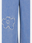 Jeans di denim di cotone Marni con appliqués