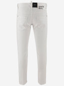 Dsquared2 White Bull Cool Guy Stretch Cotton Jeans