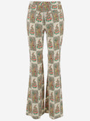 Etro Paisley Print Technical Fabric Pants