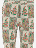 Etro Paisley Print Technical Fabric Pants