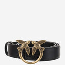Pinko Love Berry Leather Belt