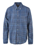 Aspesi Shirts Avion Blue