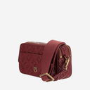 Borsa a tracolla in pelle monogramma