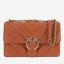 Pinko Love One Leather Shoulder Bag