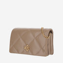 Tory Burch Kira Leather Bag With Logo