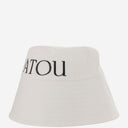 Patou Cotton Bucket Hat With Logo