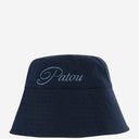 Chapeau de seau de coton patou avec logo