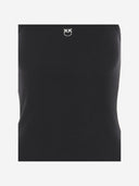 Pinko Stretch Cotton Tank Top With Logo