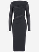 Pinko Stretch Jersey Long Dress