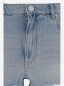 Pinko Cotton Blend Denim Shorts