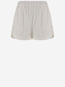 Pinko Linen And Viscose Short Pants