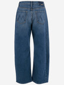 Mutter Vollrohr Überschwemmung Baumwolle Srtetch Jeans