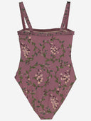 Agua By Agua Bendita Limon Wisteria One Piece Swimsuit