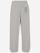 Jacquemus Cotton Fleece Pants With Logo
