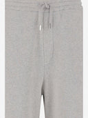 Jacquemus Cotton Fleece Pants With Logo
