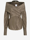 Patou återvunnen nylon crossover -blus