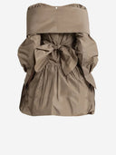Patou återvunnen nylon crossover -blus