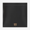 Pinko Leather Shoulder Bag With Logo