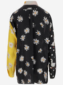 Moschino Patchwork Silk Twill Shirt