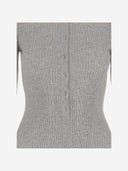 Pinko Wool Blend Polo Shirt