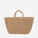 Ibeliv Vanilla Raffia Medium Tote Bag
