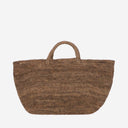Ibeliv Vanilla Raffia Medium Tote Bag