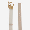 Pinko Leather Belt With Logo
