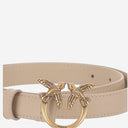 Pinko Love Berry Leather Belt