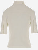 Chloè Cotton Short Sleeve Utilitarian Top