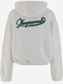 Felpa del torneo di cotone Jacquemus con logo