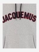 Jacquemus Cotton Baseball Sweatshirt With Logo