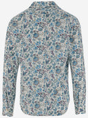 Gherardi Cotton Shirt With Floral Pattern