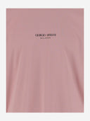 Giorgio Armani Cotton T Shirt With Logo