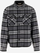Woolrich Wollmischhemd mit Scheckmuster