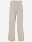 Berwich Stretch Cotton Silk Pants