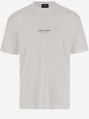 Giorgio Armani Cotton T Shirt With Logo
