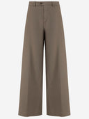 Pantaloni di seta in cotone tratto di berwich