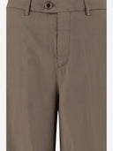 Pantaloni di seta in cotone tratto di berwich