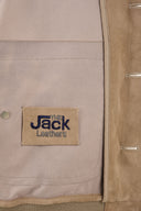 The Jack Leathers Coats White