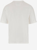 Cp Company Cotton T Shirt With Logo Embroidery