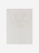 Cp Company Cotton T Shirt With Logo Embroidery