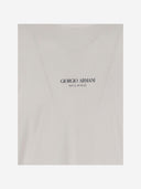 Giorgio Armani Cotton T Shirt With Logo