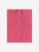 Camisa de seda de equipos