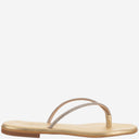 Kima Leather Sandals With Rhinestones