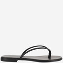 Kima Leather Sandals With Rhinestones