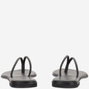 Kima Leather Sandals With Rhinestones