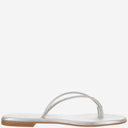 Kima Leather Sandals With Rhinestones